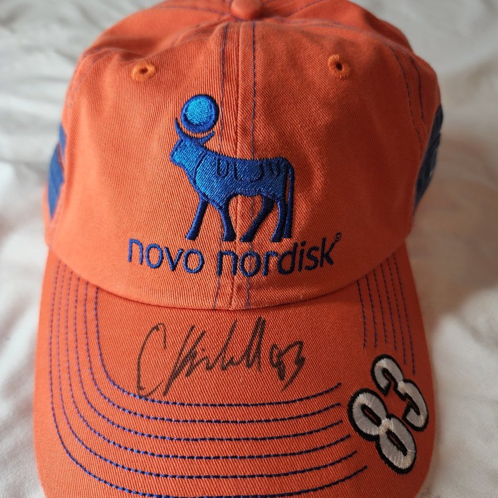 Novo Nordisk 83 (Ball Cap) with Autograph